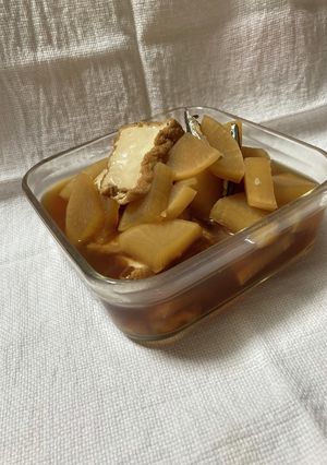 大根と厚揚げの煮物-レシピのメイン写真