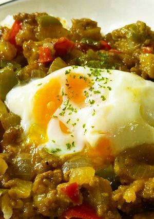 夏野菜たっぷりキーマカレー-レシピのメイン写真