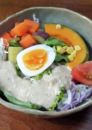 カロリーオフ健康豆腐ドレッシング-レシピのメイン写真