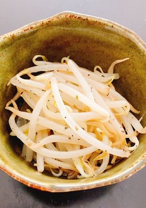 もやしのバジルごま油ポン酢-レシピのメイン写真