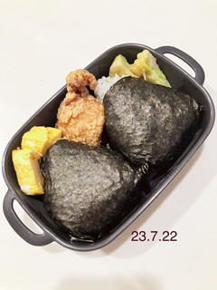 男子中学生のお弁当 194 試合応援-レシピのメイン写真