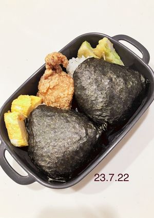 男子中学生のお弁当 194 試合応援-レシピのメイン写真
