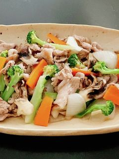 豚と野菜の柚子胡椒炒め-レシピのメイン写真