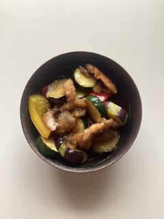 野菜とアジの焼き浸し-レシピのメイン写真