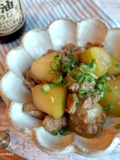 冬瓜と豚肉の醤油こうじ煮-レシピのメイン写真