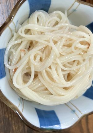 簡単かつお節そうめん和え-レシピのメイン写真