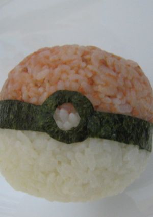 簡単キャラ弁！モンスターボールおにぎり-レシピのメイン写真