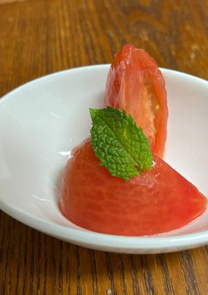 冷たいトマトの一品-レシピのメイン写真