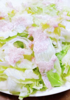 チーズたらこマヨドレッシング-レシピのメイン写真