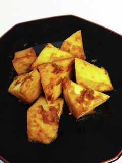 厚揚げのにんにく醤油炒め-レシピのメイン写真