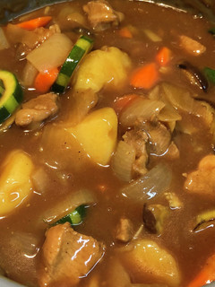 ナスとズッキーニの夏野菜カレー-レシピのメイン写真