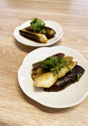 レンジ茄子の大葉のせ-レシピのメイン写真