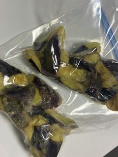 中華用 揚げナスの下ごしらえ&冷凍保存-レシピのメイン写真