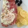 パンボートのBLTサンド 目玉焼きつき