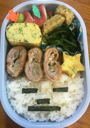 【覚書】マイクラ弁当-レシピのメイン写真