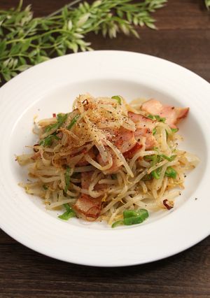 ダイエット！ペペロンもやしパスタ-レシピのメイン写真