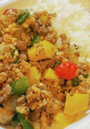 子供も食べれるガパオライス-レシピのメイン写真