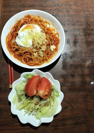 レンチンチータマミートスパゲティー-レシピのメイン写真