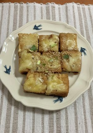 やみつき！味噌チーズのW発酵厚揚げ-レシピのメイン写真