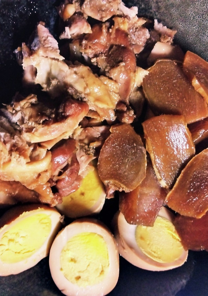 炊飯器で鶏もも肉と卵の煮物-レシピのメイン写真
