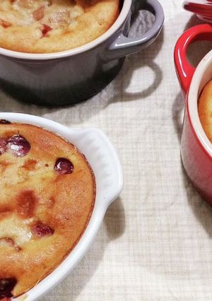 さくらんぼクラフティ☆本場フランス流-レシピのメイン写真
