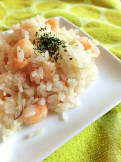 炊飯器で簡単!うまいっ!えびピラフ*-レシピのメイン写真