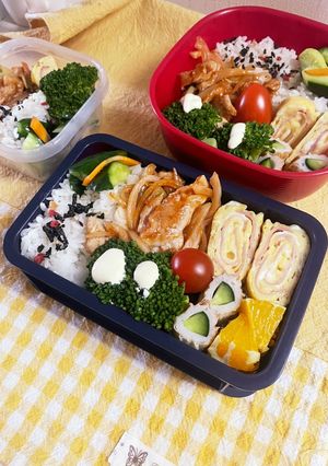 20230725息子っち陸上競技会お弁当-レシピのメイン写真