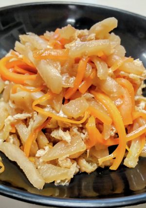 切干大根の煮物～♡懐かしいあの味♪-レシピのメイン写真