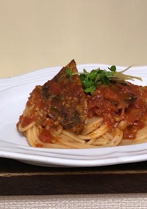 トマトと塩麹で作る☆鯵のブッタネスカ風-レシピのメイン写真