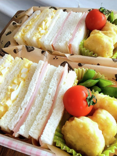 今日のお弁当☆ランチパック弁当♪No.1-レシピのメイン写真