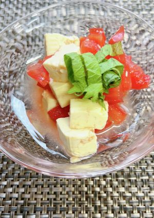 トマトと豆腐のサラダ-レシピのメイン写真