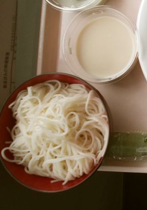 温麺(めんつゆのミルク割り)-レシピのメイン写真