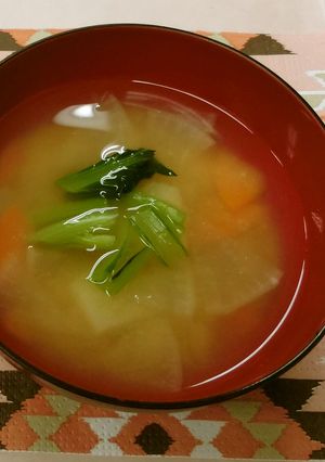 具だくさんの味噌汁-レシピのメイン写真