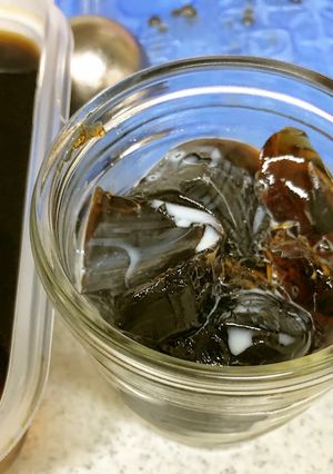 ボトルコーヒーで簡単！コーヒーゼリー-レシピのメイン写真