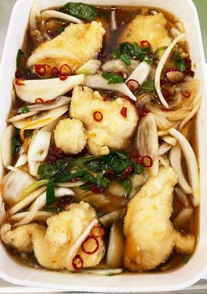鷄ムネ肉のシソ南蛮漬け-レシピのメイン写真