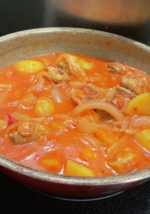 鶏肉のトマトクリーム煮-レシピのメイン写真