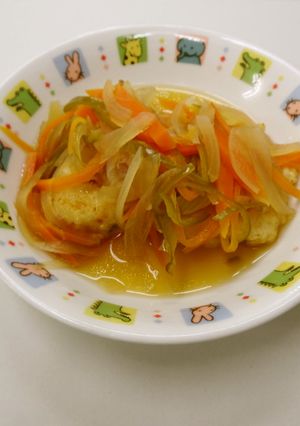 【保育所給食】かじきのさっぱり甘酢ソース-レシピのメイン写真