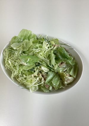 山盛りシーチキンサラダ-レシピのメイン写真