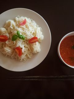 そうめんのお供に トマトつけ汁-レシピのメイン写真