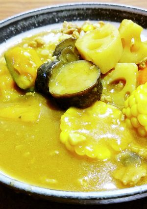 夏野菜ゴロゴロカレー♪-レシピのメイン写真
