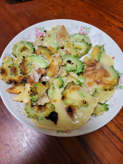 ゴーヤと豚肉のチヂミ-レシピのメイン写真