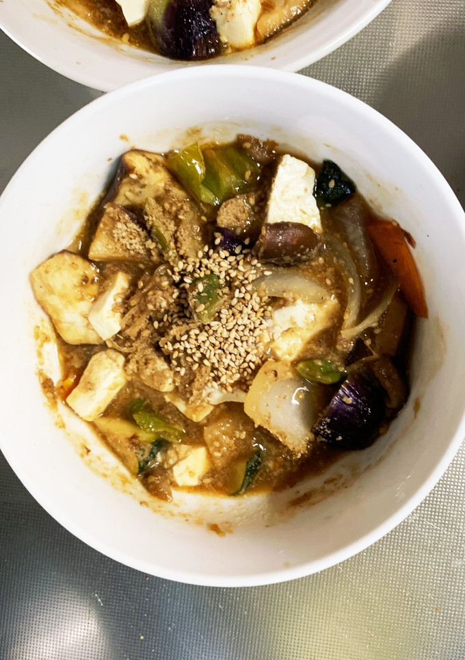 茄子椎茸コク旨さっぱり甘辛梅炒味八宝菜風-レシピのメイン写真