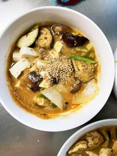 茄子椎茸簡単きな粉味噌にんにく味八宝菜風-レシピのメイン写真