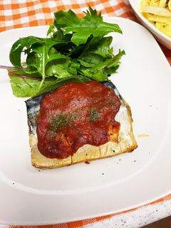 簡単にイタリアン〜さばのシチリア風グリル-レシピのメイン写真