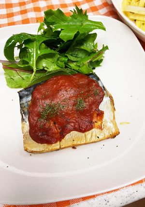 簡単にイタリアン〜さばのシチリア風グリル-レシピのメイン写真