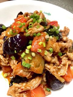 豚肉、ナス、トマトの味噌炒め-レシピのメイン写真