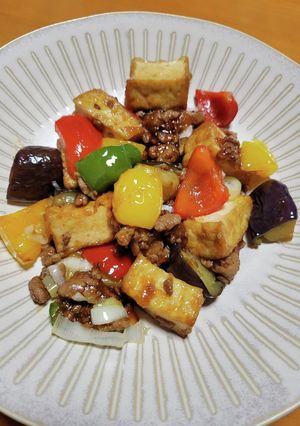 夏野菜の麻婆豆腐風-レシピのメイン写真