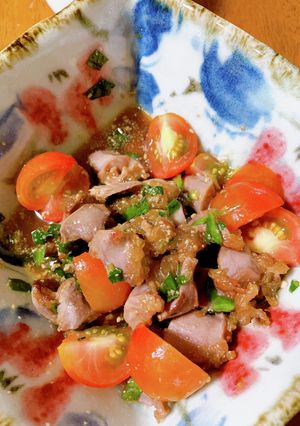 砂肝のニラあえ-レシピのメイン写真
