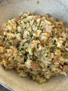 ミョウガの納豆チャーハン-レシピのメイン写真