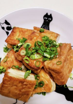 超簡単!厚揚げを白だしで炒め煮~♡-レシピのメイン写真
